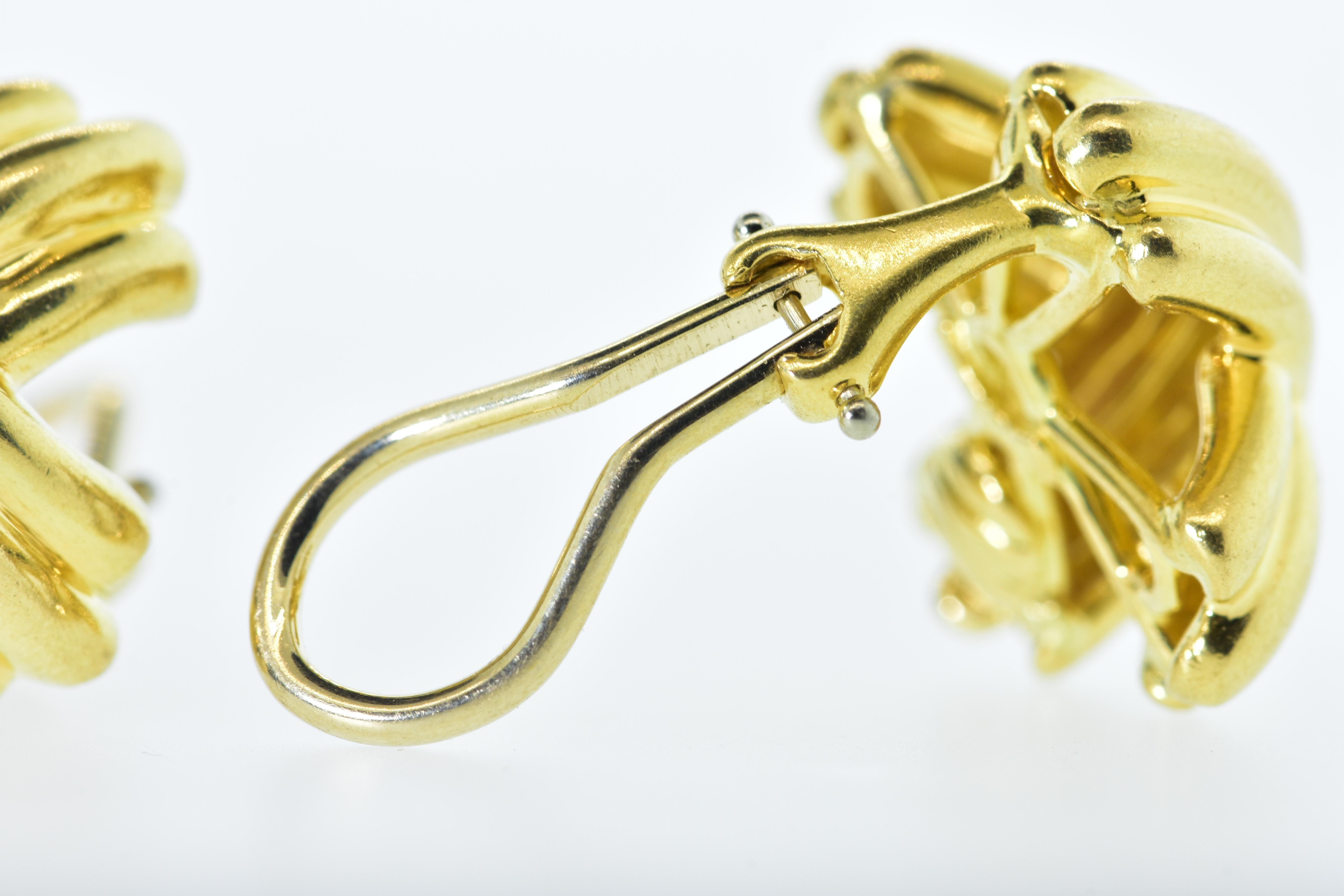 Contemporary 18 Karat Yellow Gold Iconic Tiffany & Co. 
