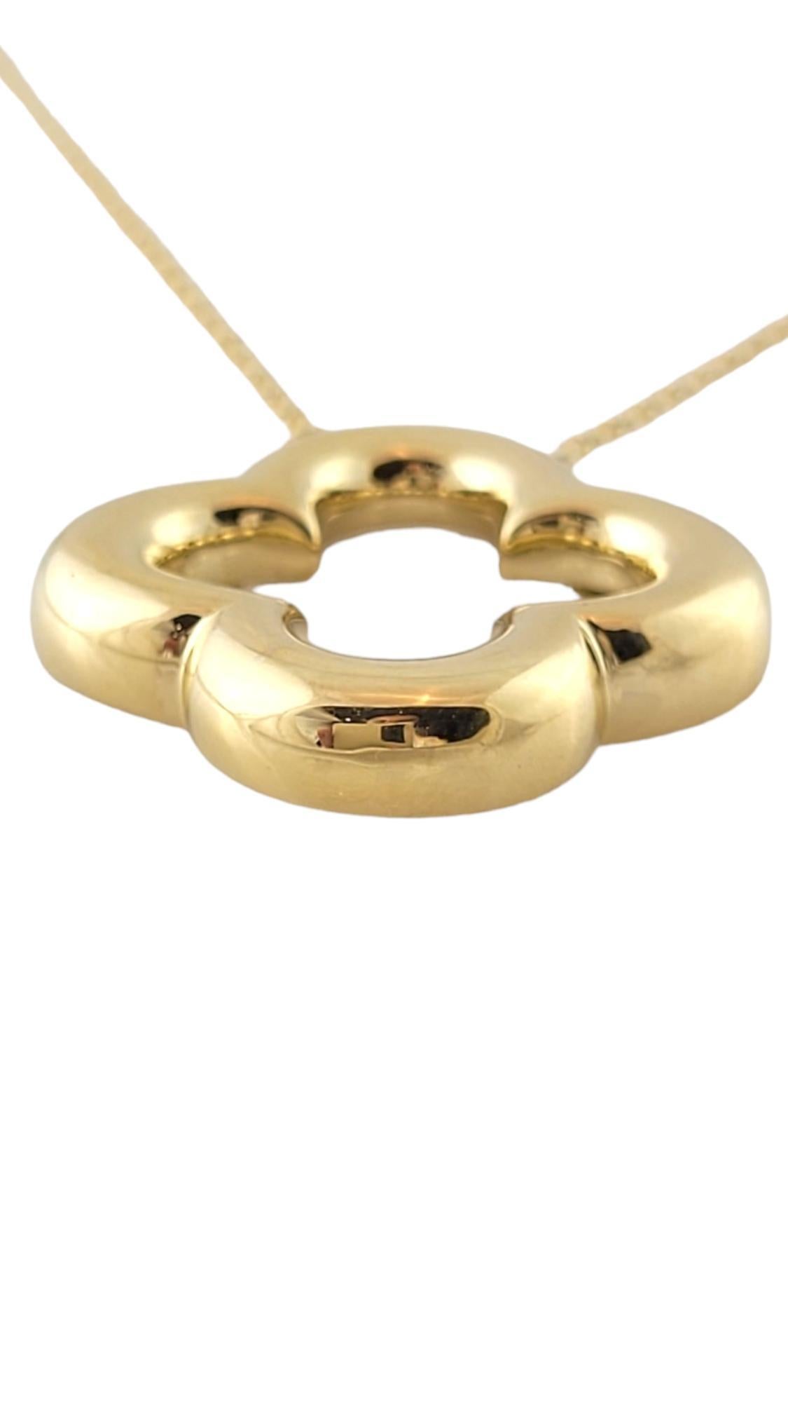 clover necklace gold