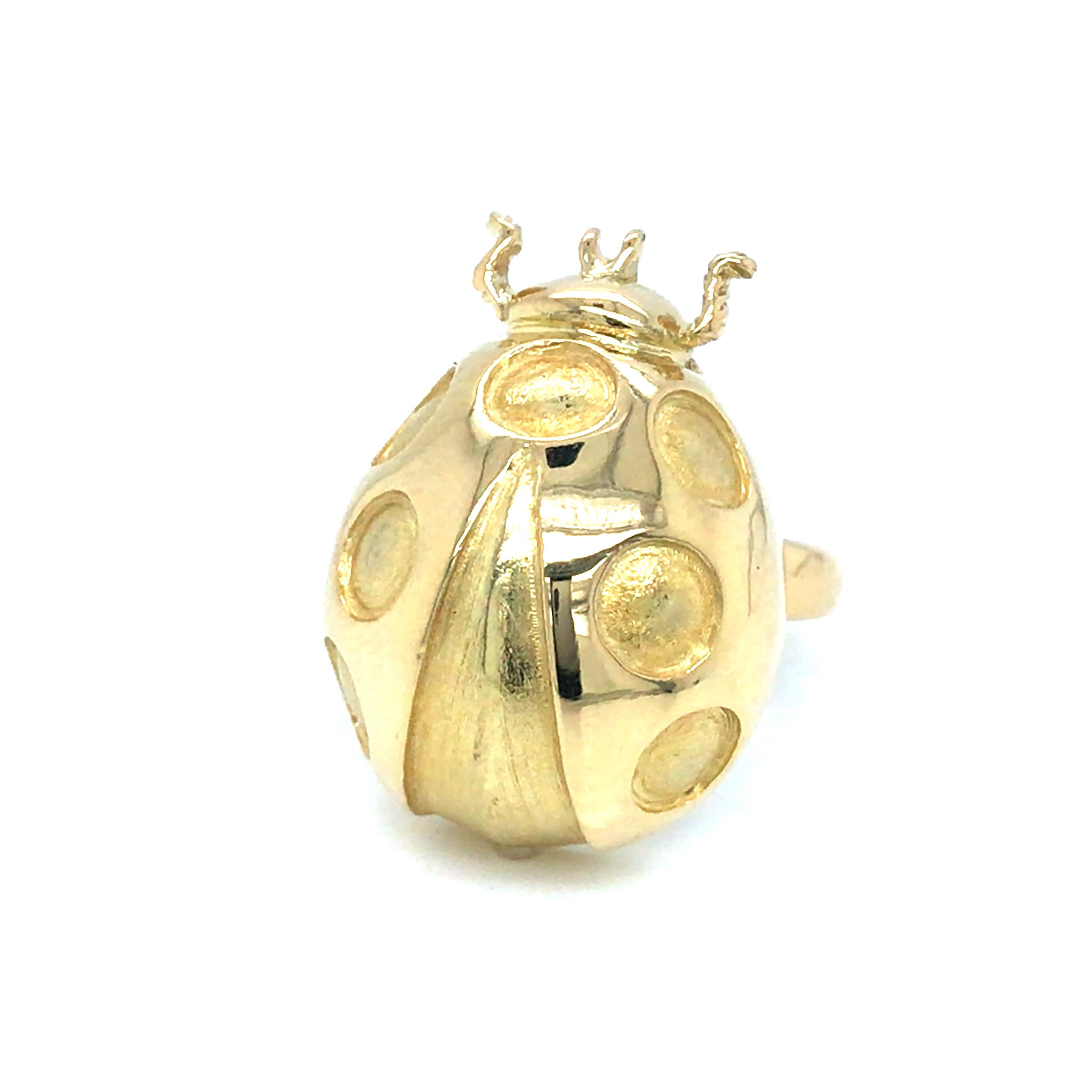 tiffany ladybug ring