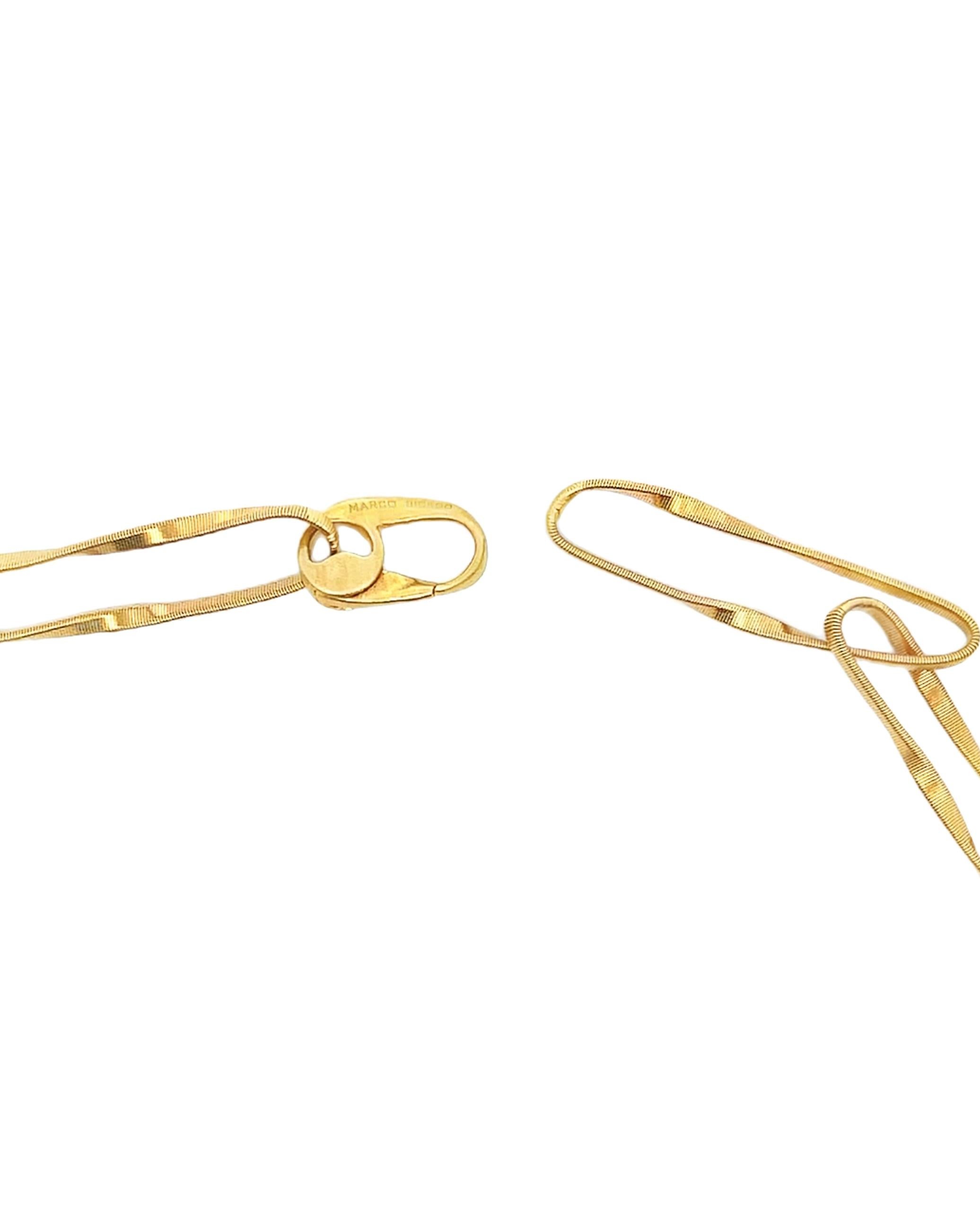 Chaîne à maillons torsadés ouverts en or jaune 18K Neuf - En vente à Old Tappan, NJ