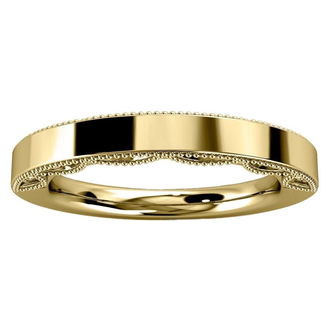 For Sale:  18K Yellow Gold Lisa Diamond Ring