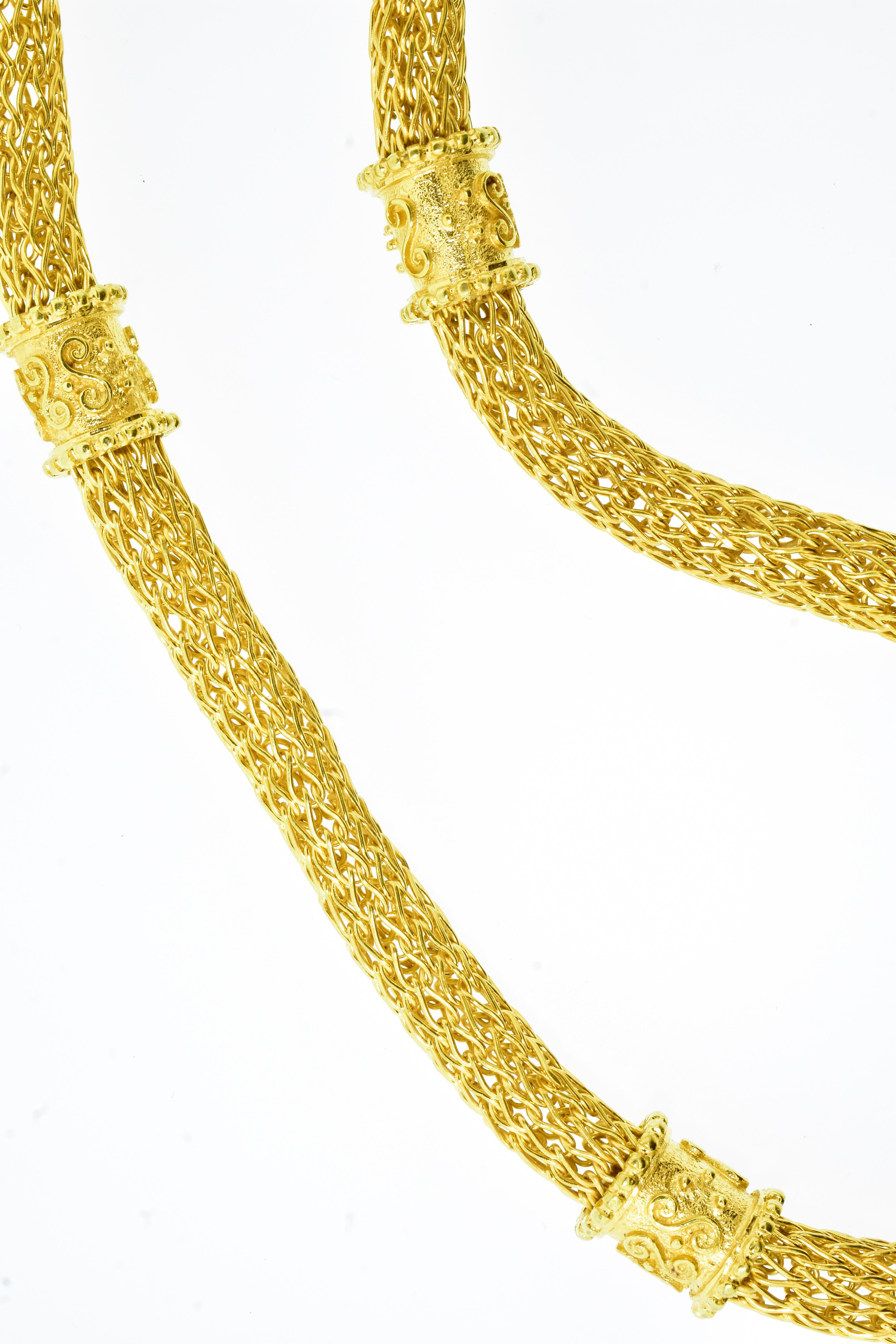 thai gold necklace