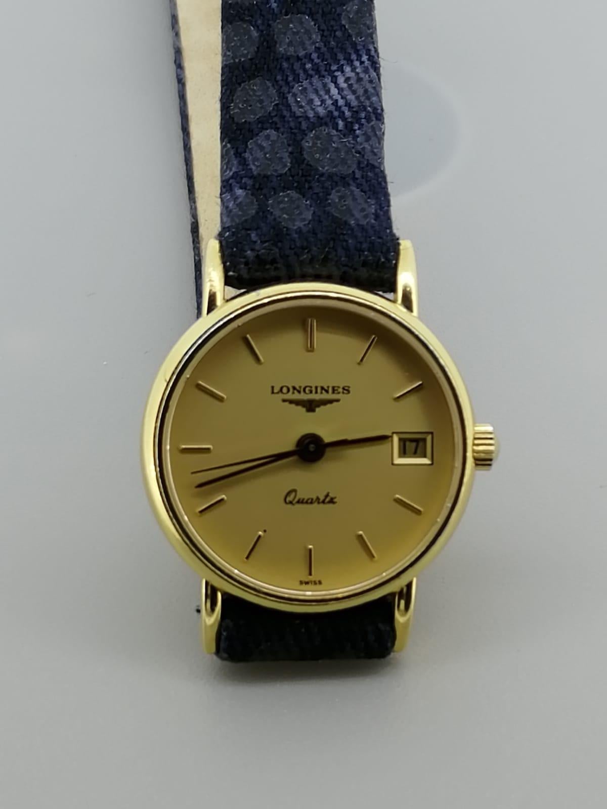 longines champagne dial