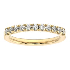 18K Yellow Gold Mae Crown Diamond Ring '1/2 Ct. Tw'