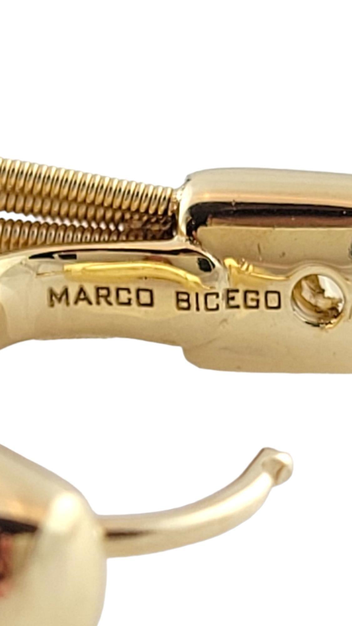 Marco Bicego Créoles à plusieurs rangs en or jaune 18 carats n° 16141 en vente 2