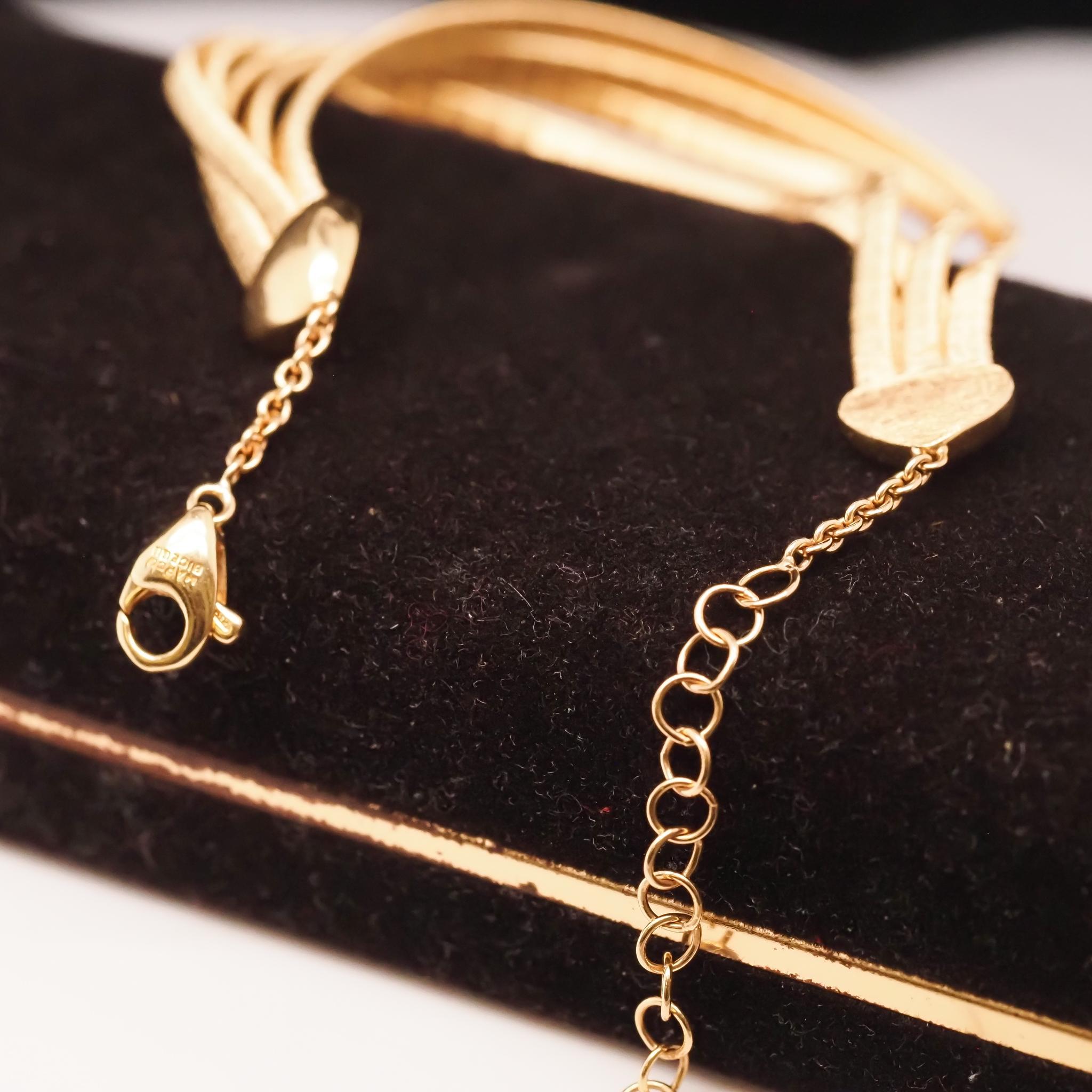 Marco Bicego Bracelet en or jaune 18 carats Pour femmes en vente