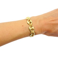18k Yellow Gold Mariner Link Bracelet