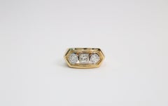 18k Yellow Gold Men's 1.6cttw Diamond Ring, Size 10 - 16.1g