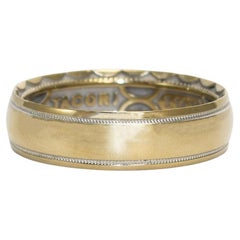 Used 18K Yellow Gold Men's Tacori Wedding Band