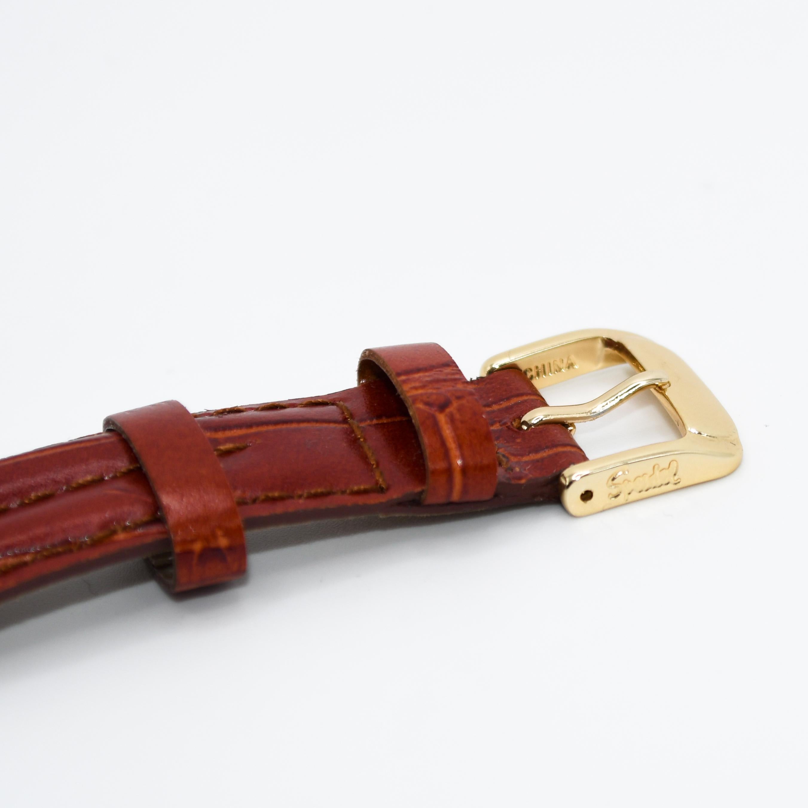 18 Karat Gelbgold Herrenuhr, Baume & Mercier Quarz 5