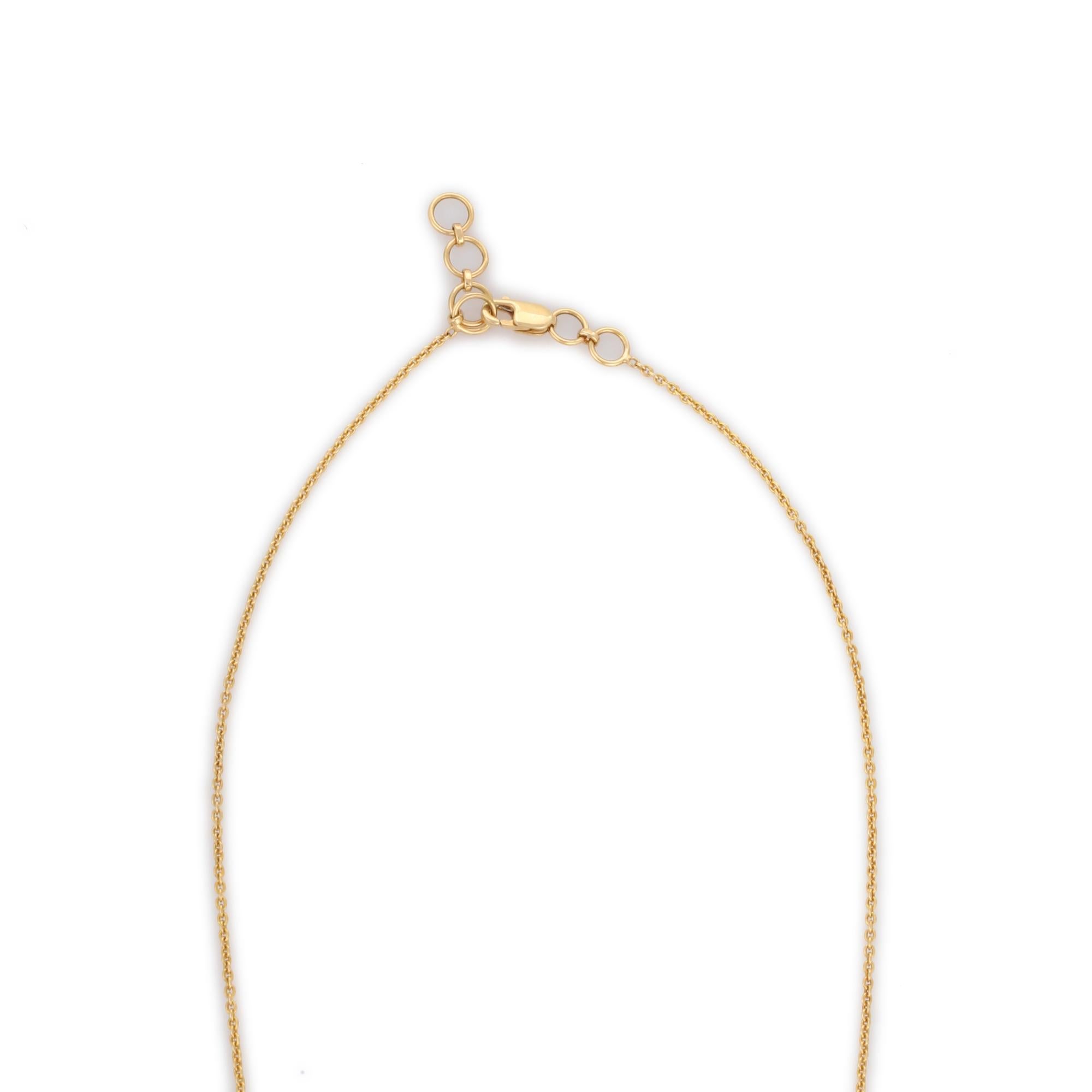 Moderno Collana in oro giallo 18 carati con zaffiro multiplo da 10,84 carati per lei in vendita