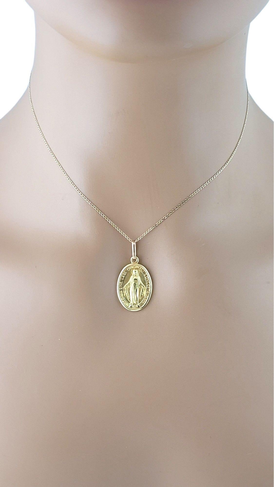 18 Karat Gelbgold Miraculous Medaillon-Anhänger #15055 3