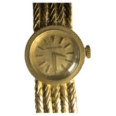 18K Yellow Gold Movado Jewel Lady Watch