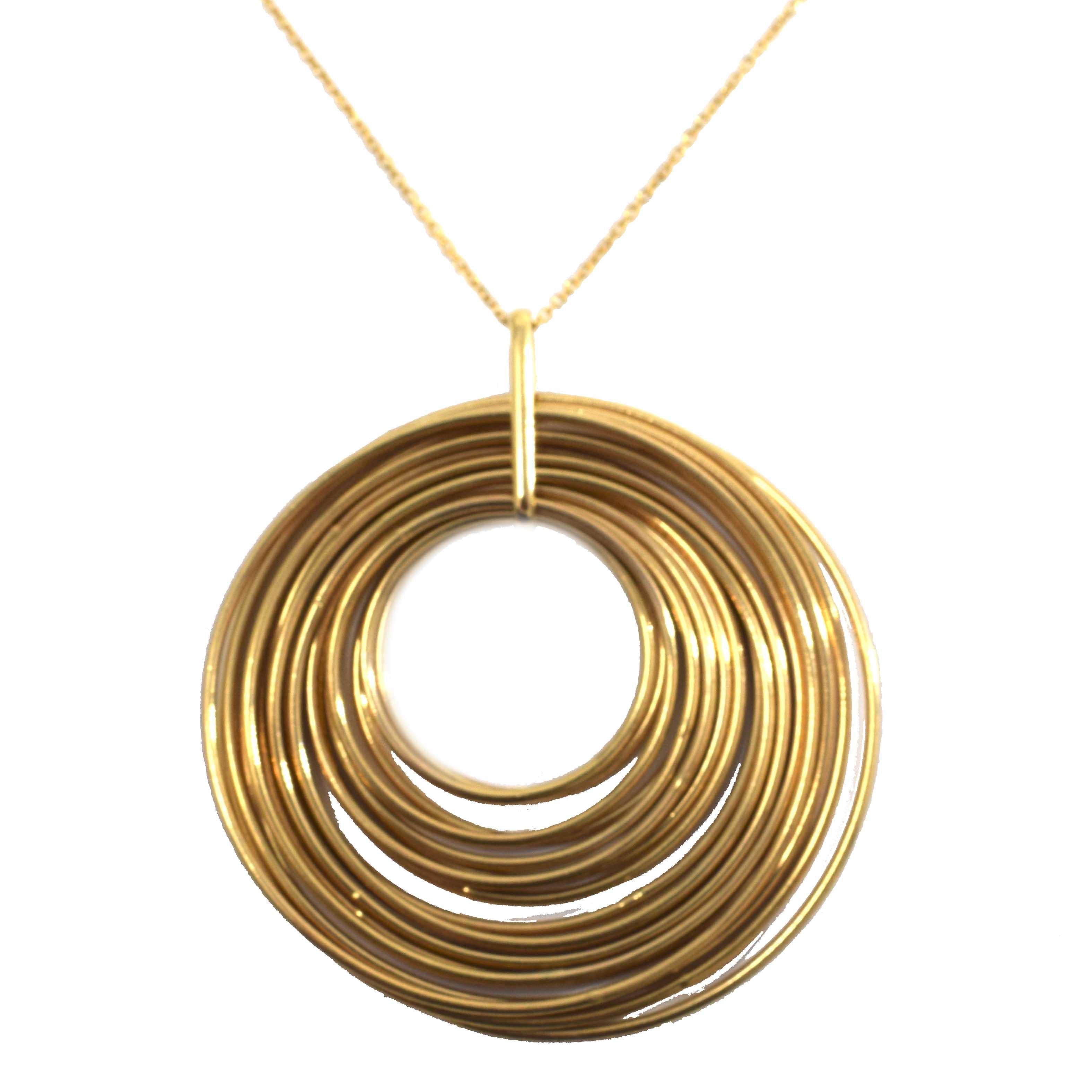 Brilliance Jewels, Miami
Questions? Call Us Anytime!
786,482,8100

Style: Overlapping Multi-Layered Circle                                  Necklace

Metal: Yellow Gold

Metal Purity: 18k​​​​​​​

Total Item Weight (grams): 8.55

Necklace Length: