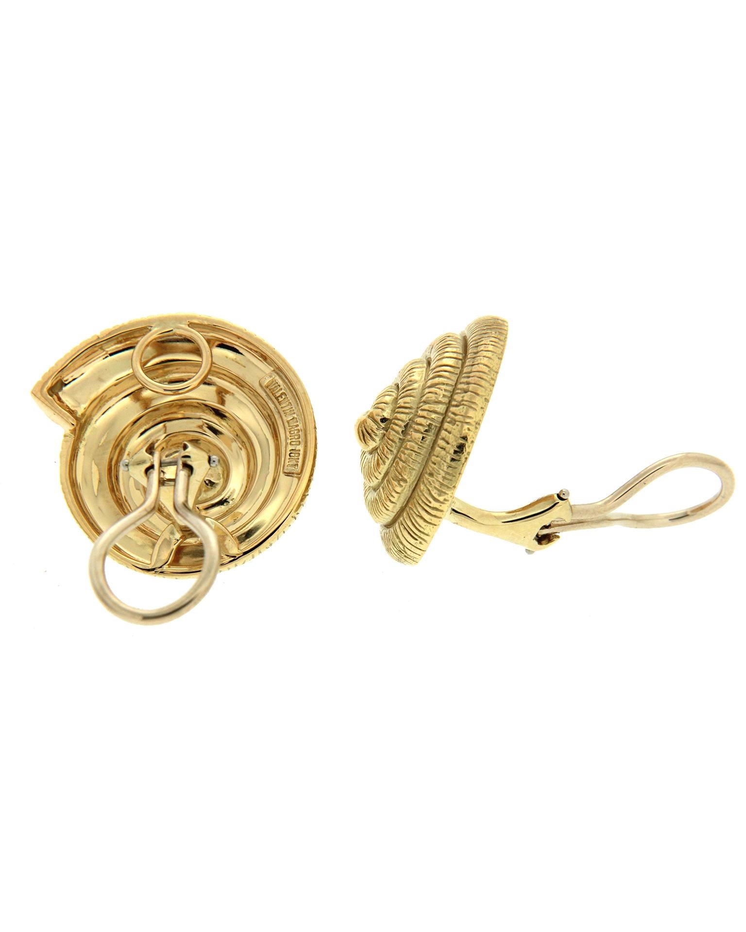 mounser nautilus shell earring