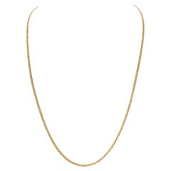 18k yellow gold necklace chain