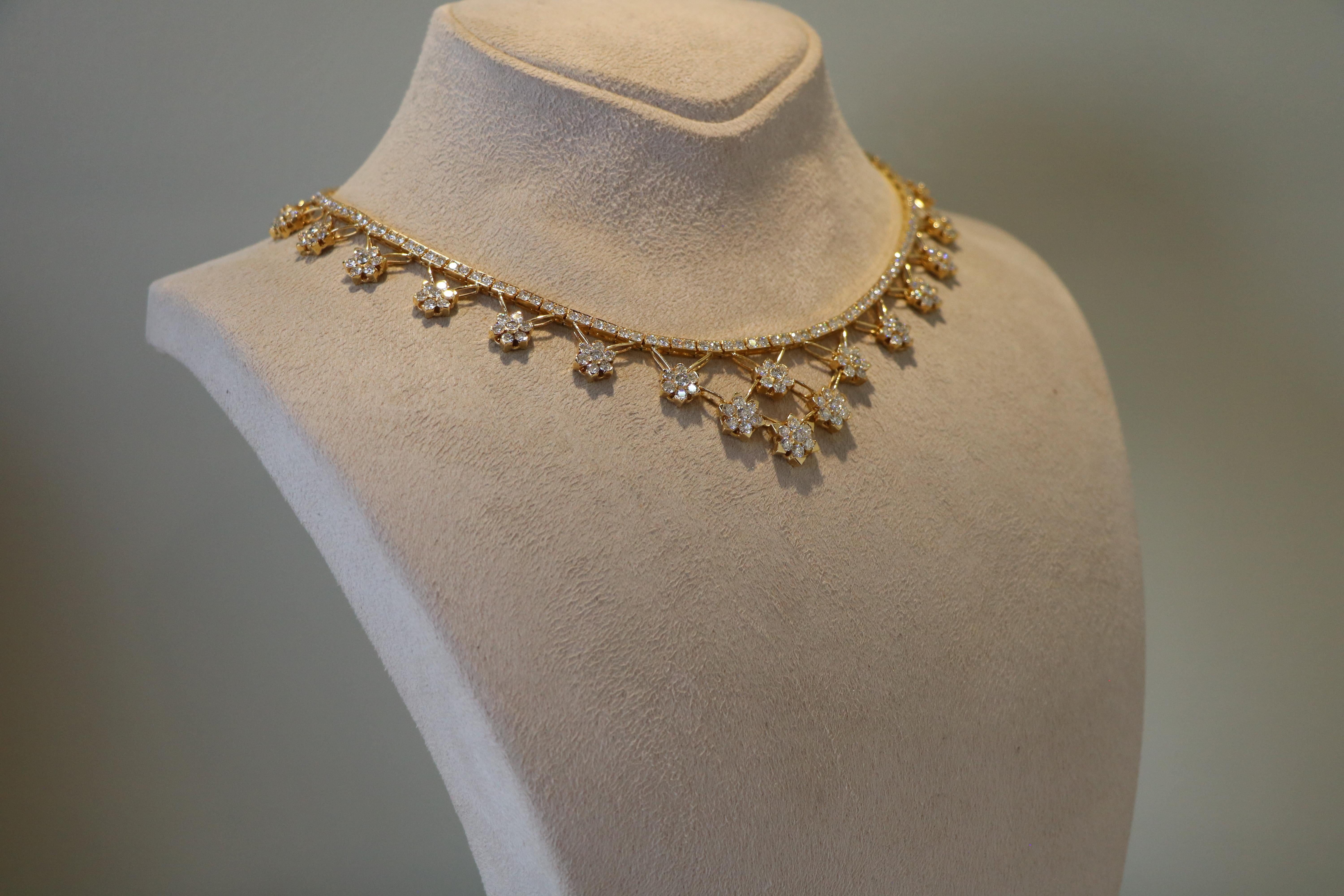 Collana in oro giallo 18K in vendita 6