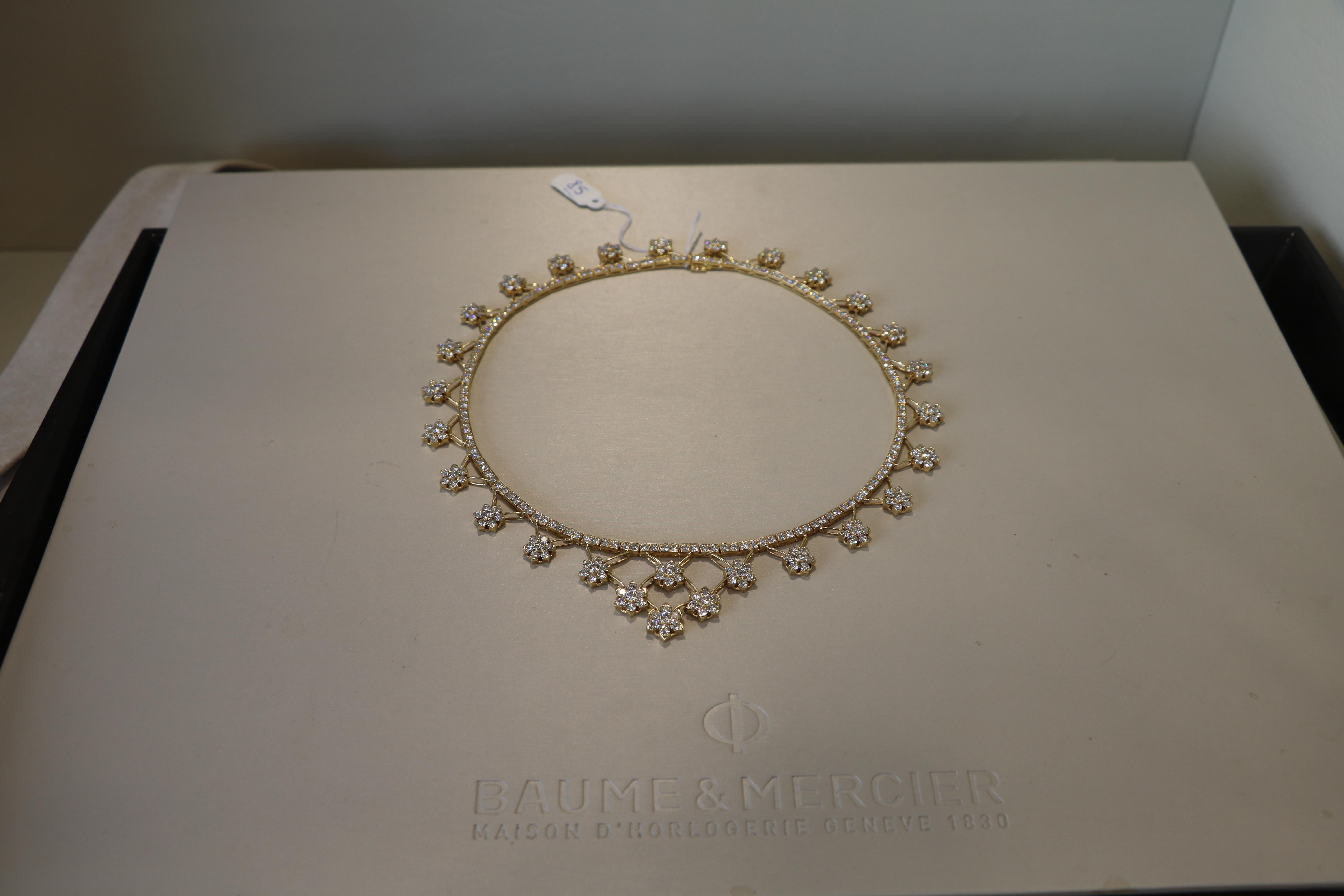 Collana in oro giallo 18K in vendita 7