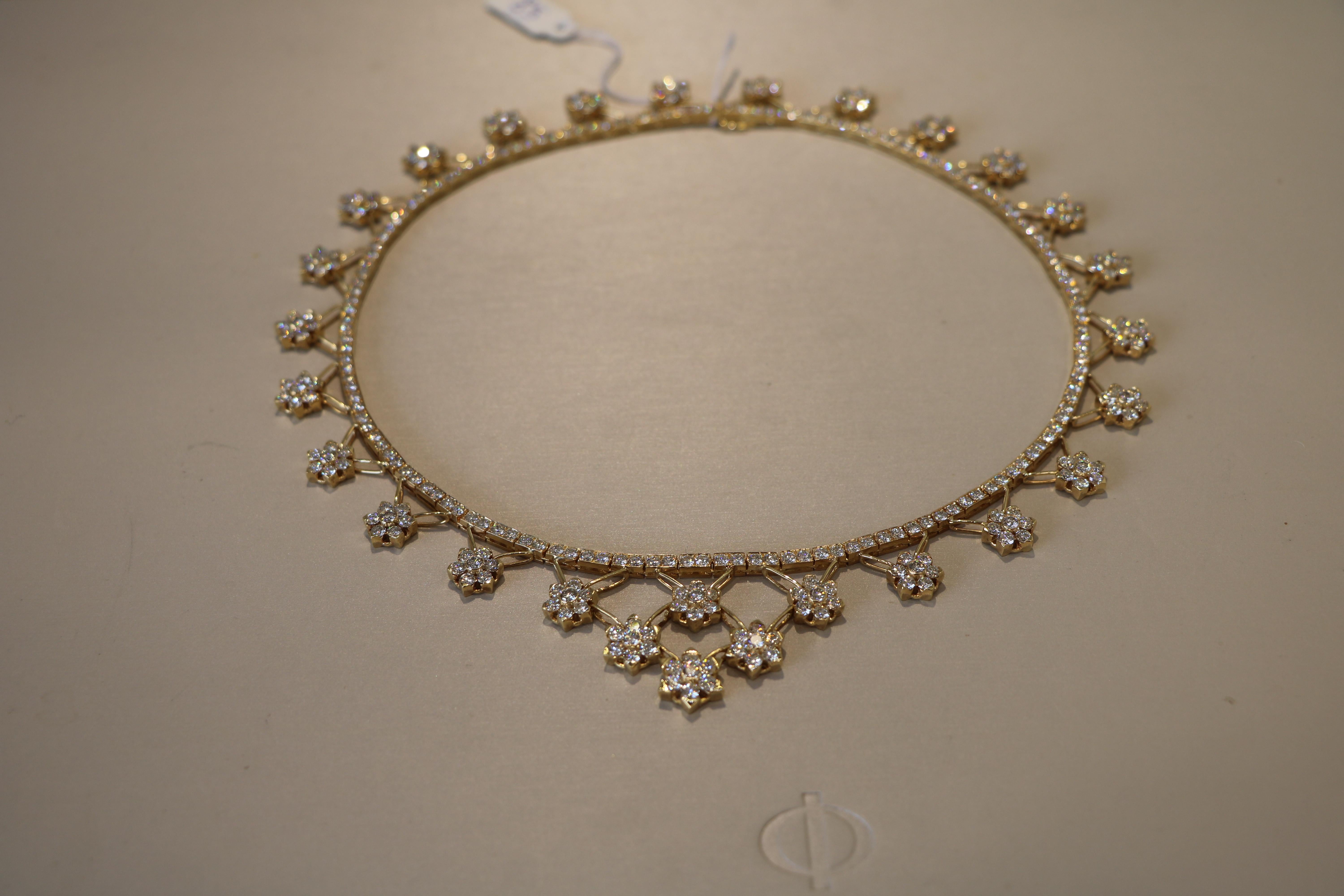 Collana in oro giallo 18K in vendita 8