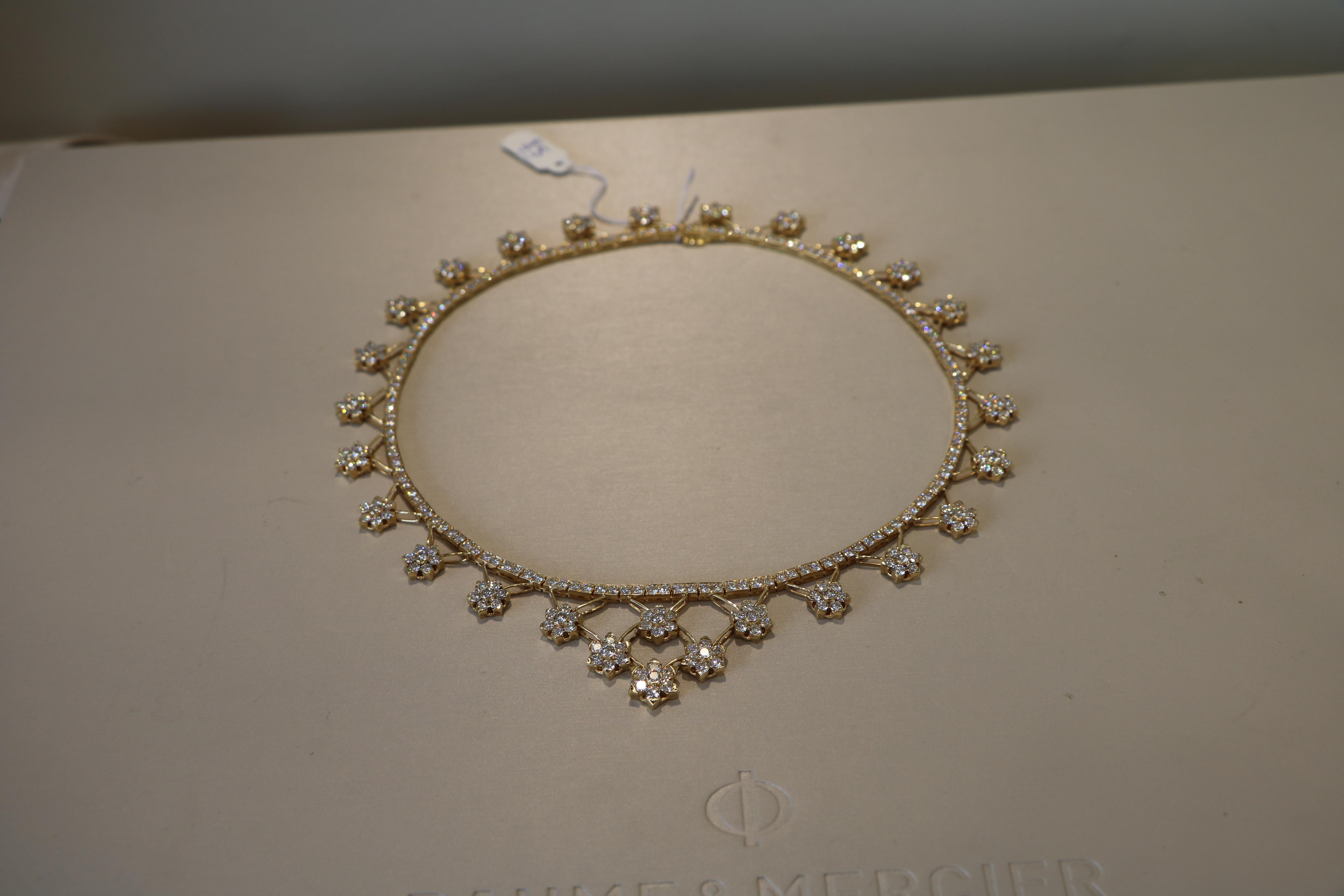 Collana in oro giallo 18K in vendita 9