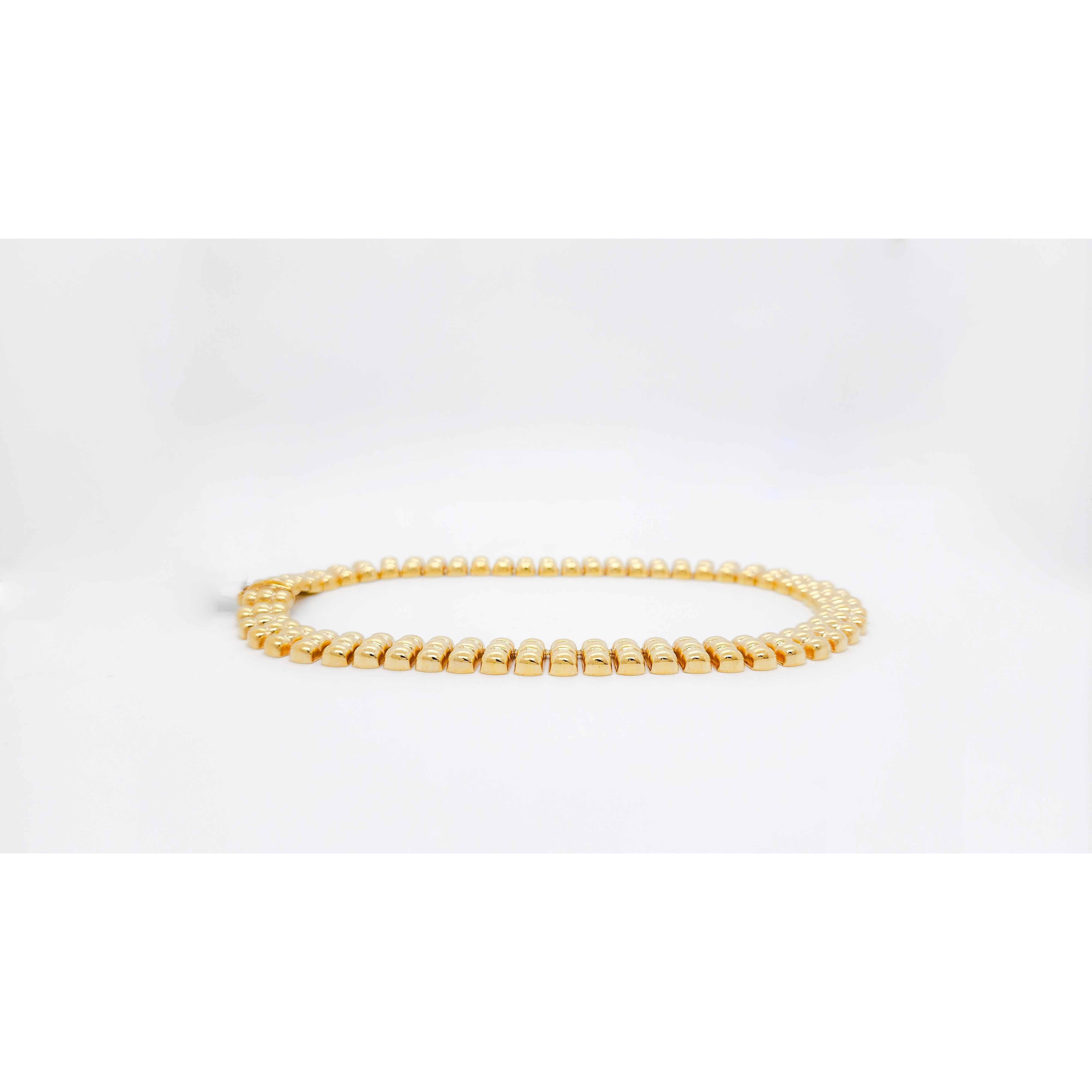 18k Yellow Gold Necklace 2