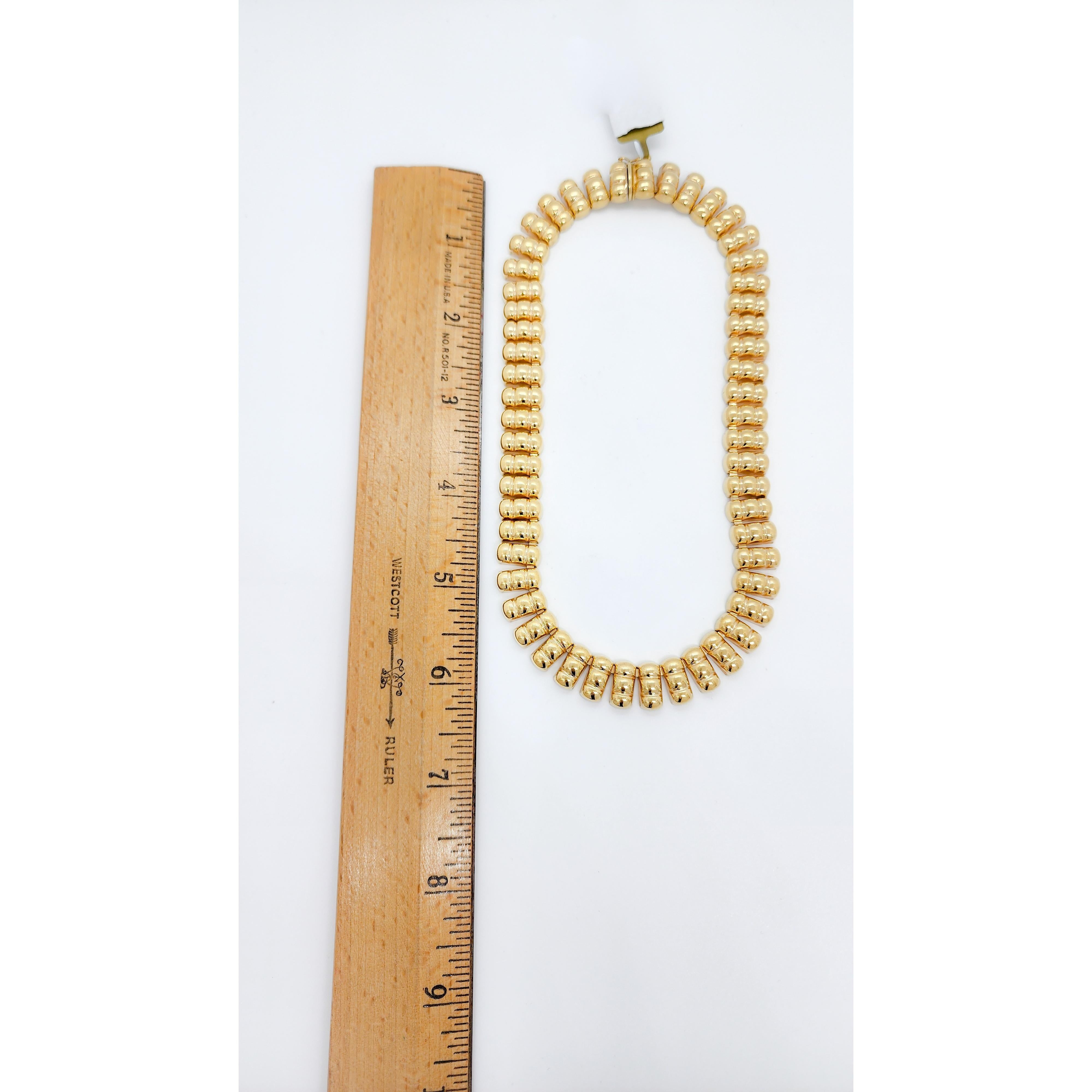 18k Yellow Gold Necklace 3