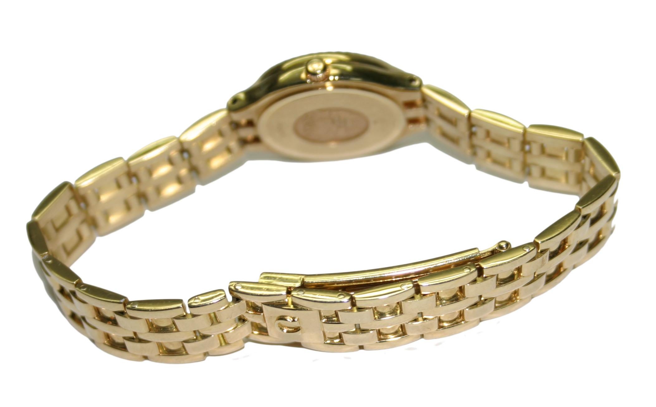 18 Karat Yellow Gold Omega Womens Wristwatch Fits Wrist 2