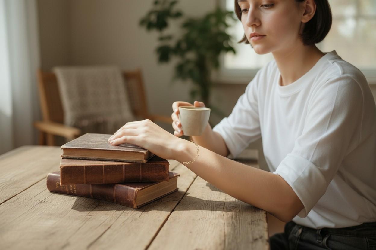 Bracelet à maillons ovales en or jaune 18K en vente 5