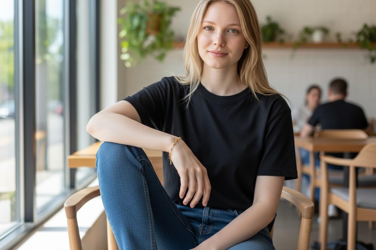 Contemporain Bracelet à maillons ovales en or jaune 18K en vente