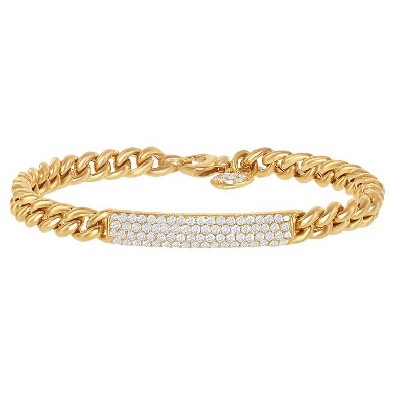 18k Gold Cuban Link - 86 For Sale on 1stDibs | cuban link bracelet ...