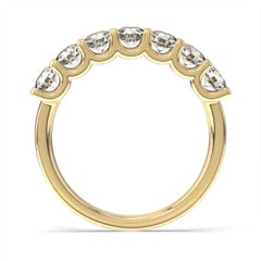 18 Karat Gelbgold Pavia "U"" Diamantring '1 Ct. tw'