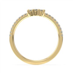 18 Karat Yellow Gold Paz Petite Diamond Ring '1/5 Carat'