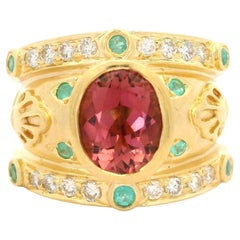 18k Yellow Gold Pink
Paraiba Tourmaline Diamond Dome Slide Enhancer Pendant 18k Yellow Gold Pink
Paraiba Tourmaline Diamond Dome Slide Enhancer Pendant