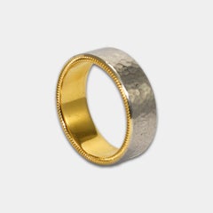 18K Yellow Gold & Platinum PerAmore Wedding Band