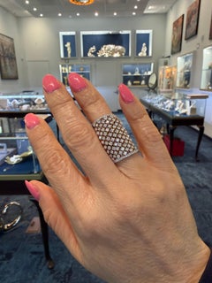 Flexibler Maschenring aus 18 Karat Gelbgold mit Zacken von Fern Freeman