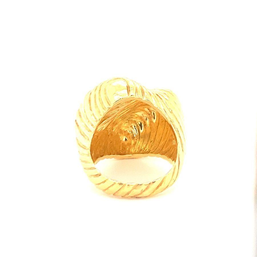 18K Yellow Gold Ring by Henry Dunay, circa 1970s In Good Condition For Sale In Beverly Hills, CA