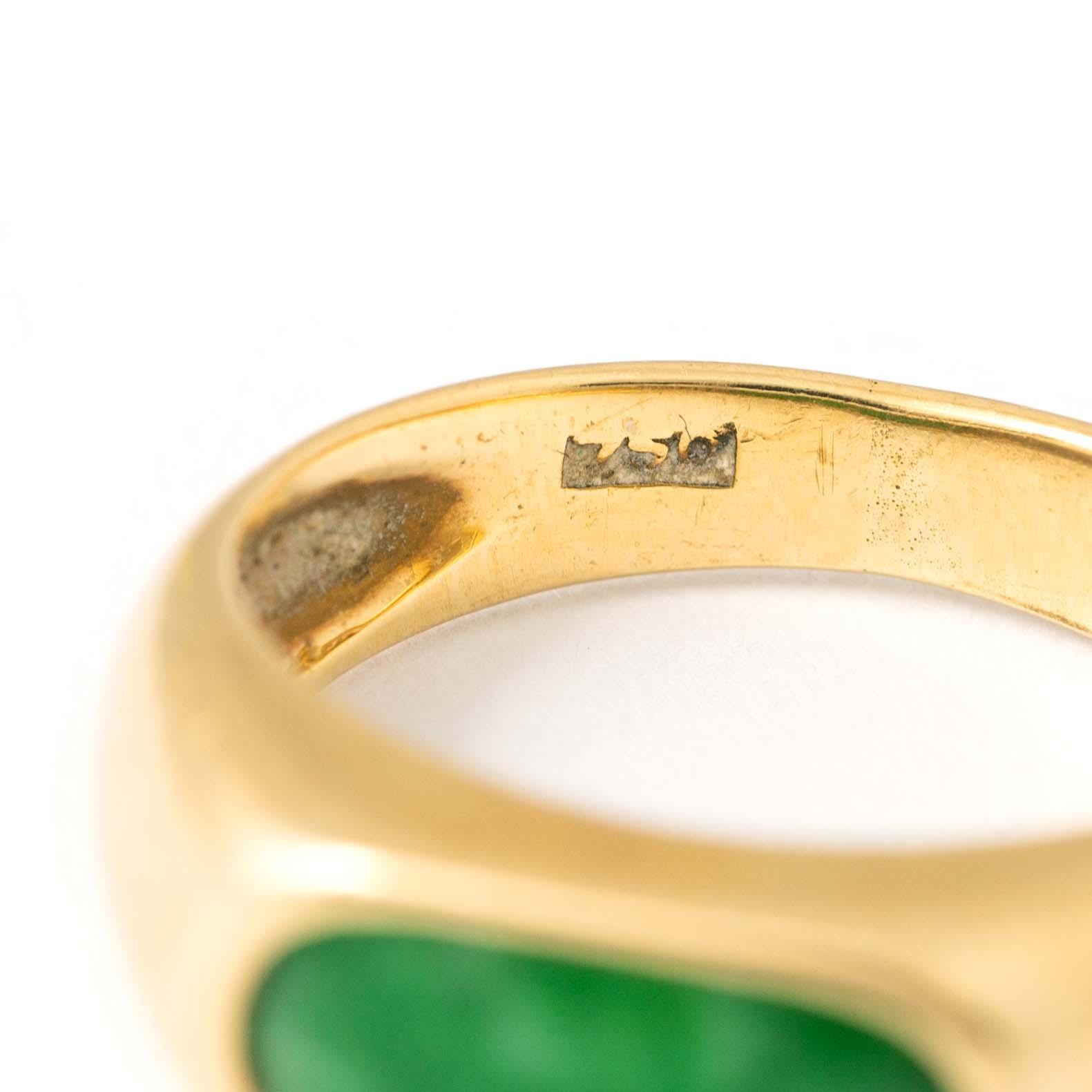 18K Yellow Gold Ring 1
