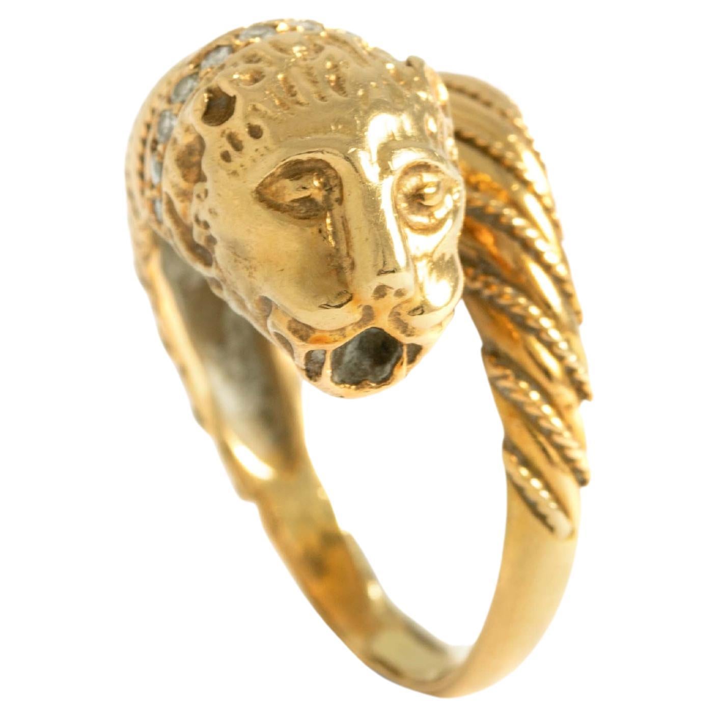 18k Yellow Gold Ring