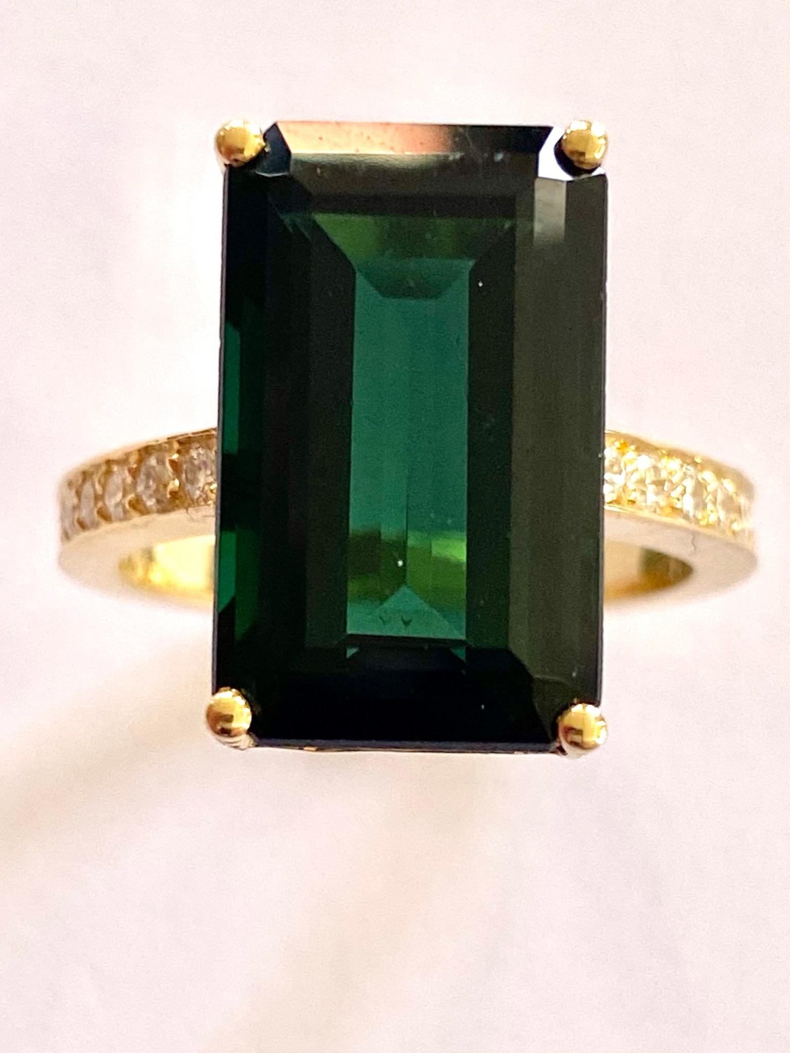 green pathar ring