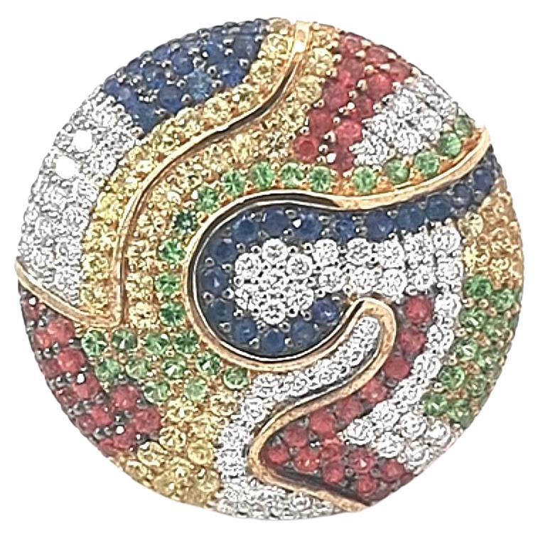 Colección África de VOTIVE.

Inspirándose en el vibrante amanecer de África, el anillo Safari Sunrise de la Colección África de VOTIVE captura la esencia de un nuevo día en las sabanas. Iluminado con atrevidos tonos rojos, amarillos y naranjas,