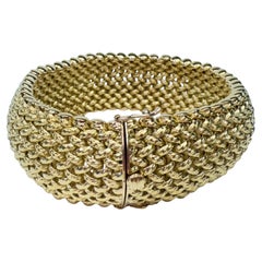 Bracciale italiano A Link in oro giallo 18 carati