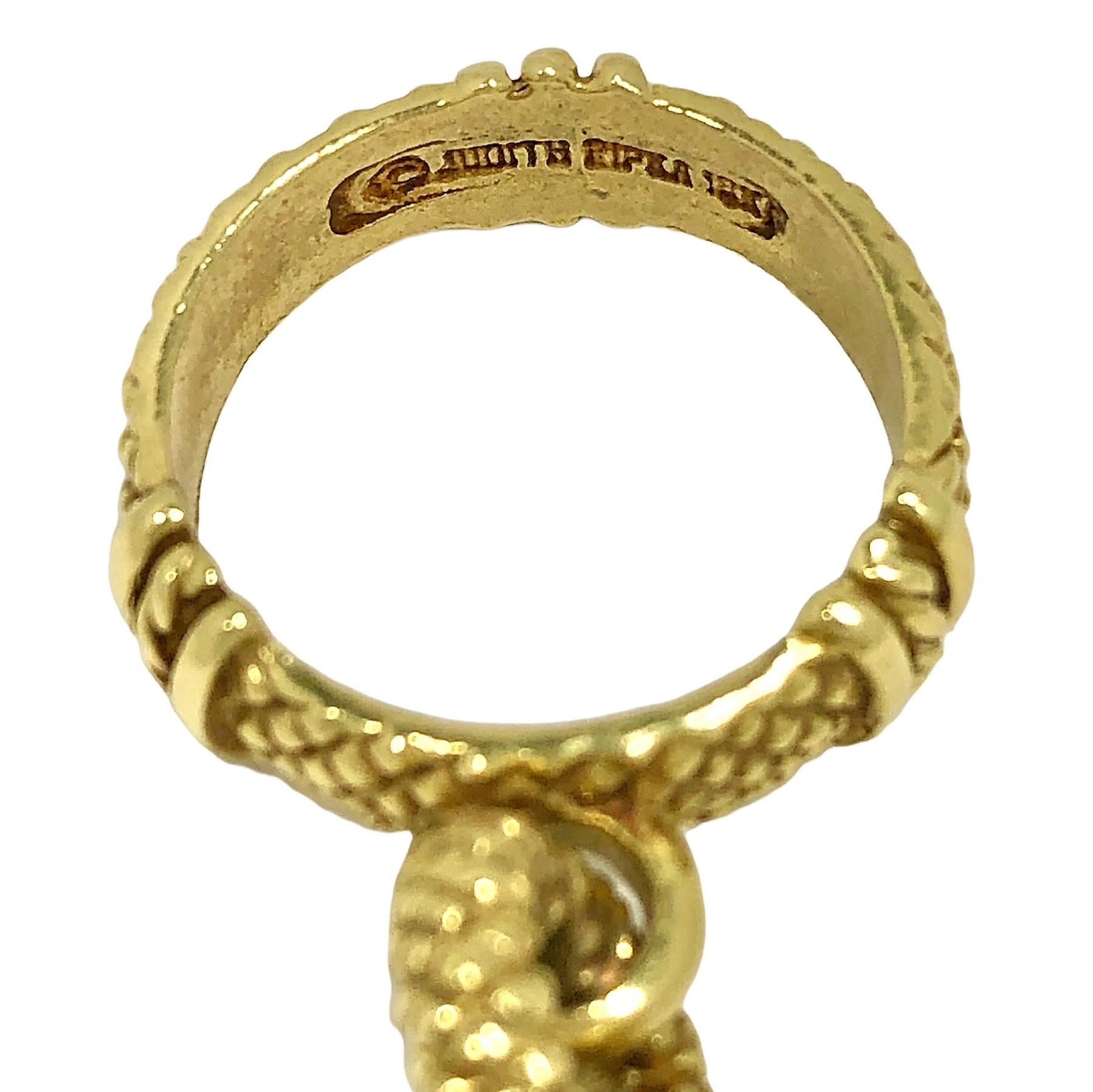 judith ripka 18k gold bracelet