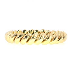 Armband mit San-Marco-Gliedern aus 18-karätigem Gelbgold – 7,5"