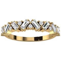 Anello con diamante Sharvit in oro giallo 18 carati '1/3 Ct. Tw'