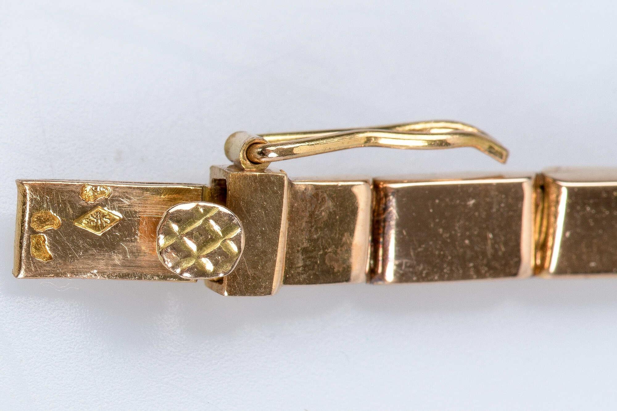 Halskette in Schlangenform aus 18 Karat Gelbgold im Angebot 13