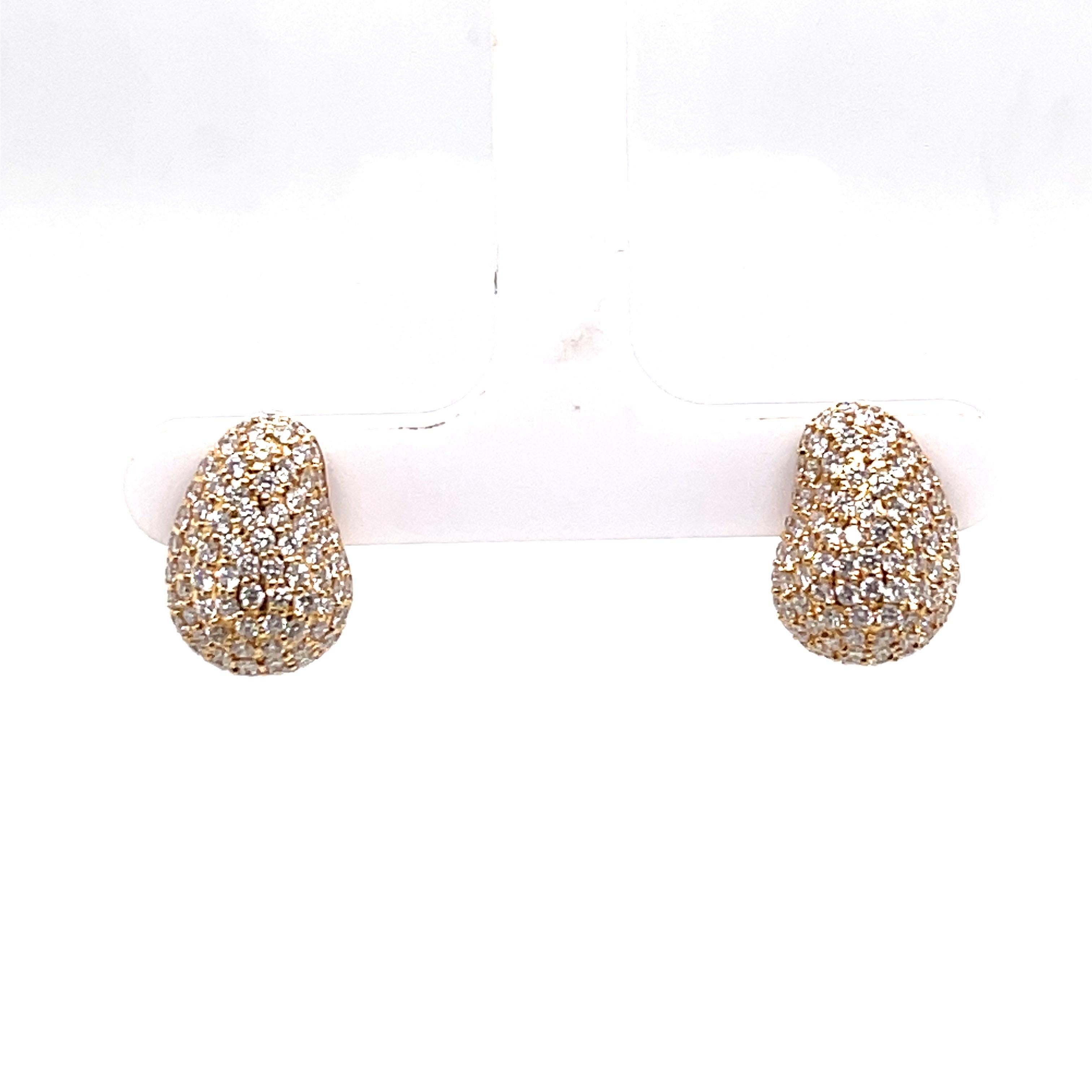 18K Yellow Gold South Sea Drop Or Stud Detachable Earring For Sale 1