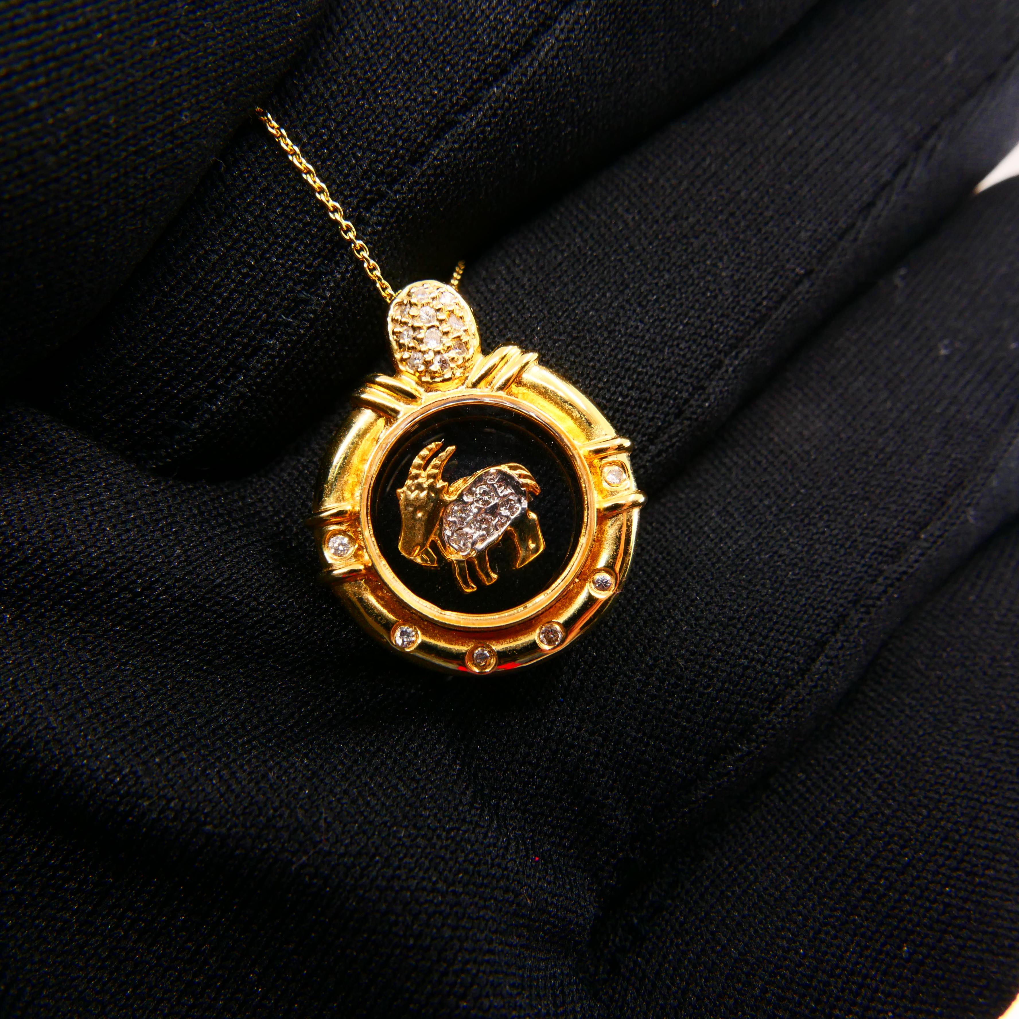 chinese zodiac necklace gold