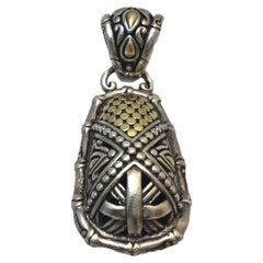 18K Yellow Gold & Sterling Silver John Hardy Pendant 18K Yellow Gold & Sterling Silver John Hardy Pendant