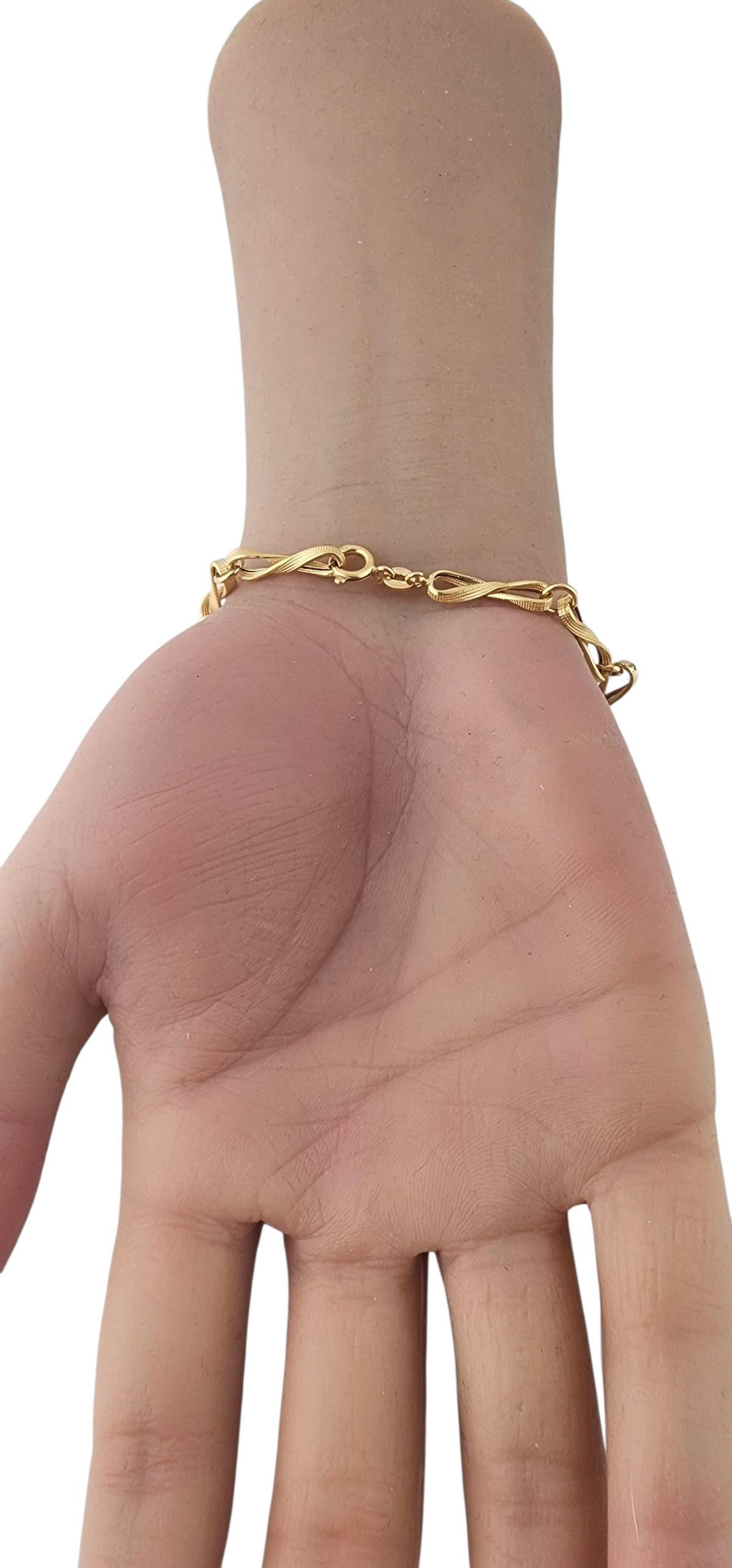 Donna Bracciale a maglie ritorte in oro giallo 18k #23126 in vendita