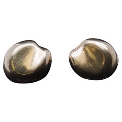 18 Karat Gelbgold Tiffany & Co. Elsa Peretti Bohnen-Ohrringe